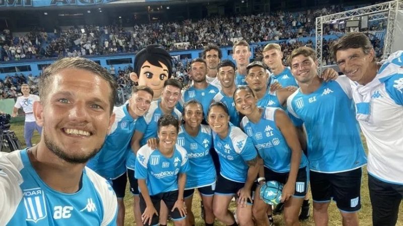 Racing, ilusionado, presentó a sus refuerzos