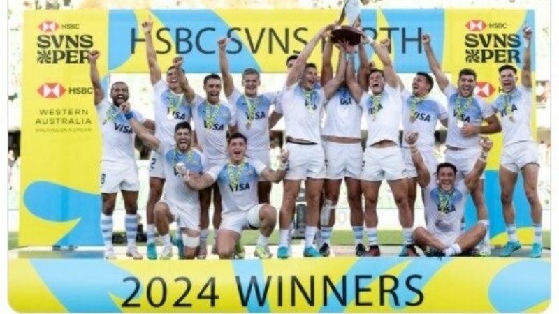 Los Pumas 7s campeones en el circuito mundial del Seven