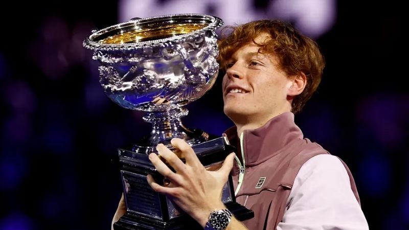 Jannik Sinner, nuevo campeón del Abierto de Australia