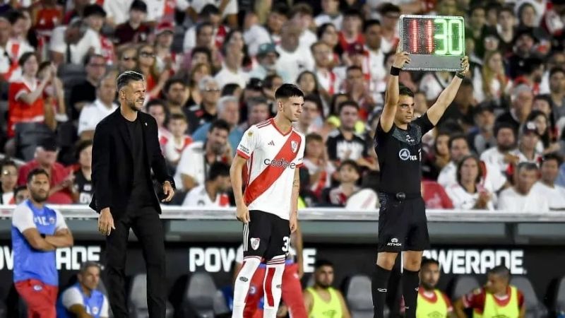 Récord de Mastantuono y debut Ruberto en River