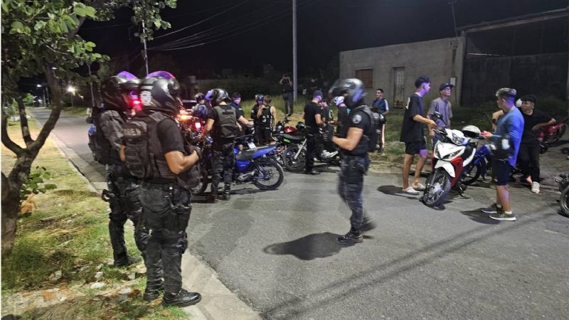 Más de 9 motocicletas quedaron secuestradas