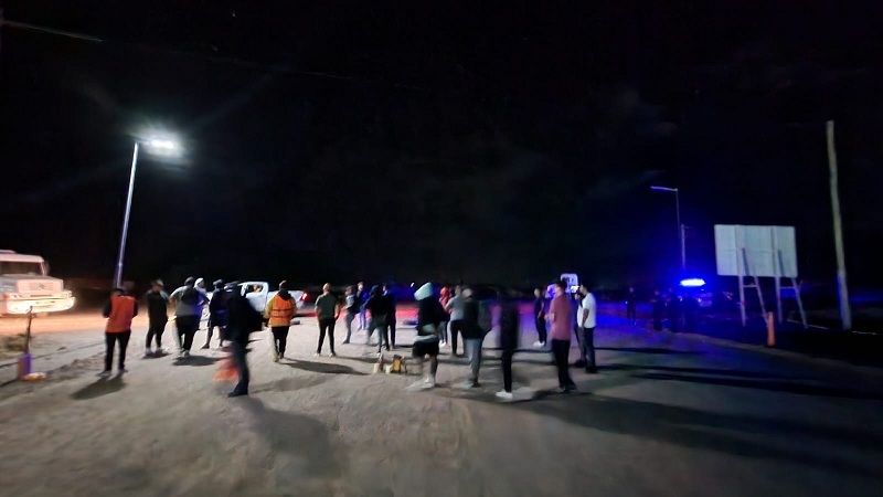 Trabajadores de empresa lítifera protestaron por despidos