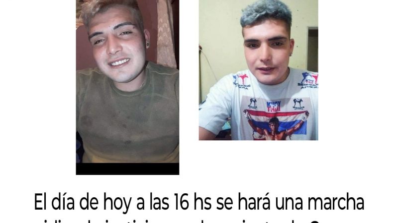 Marcharon pidiendo justicia por el asesinato de Christian Cezar