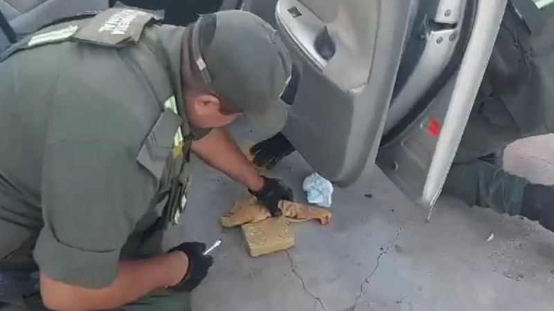 Así secuestraban 20 kilos de cocaína y detenían a un narco en Salta
