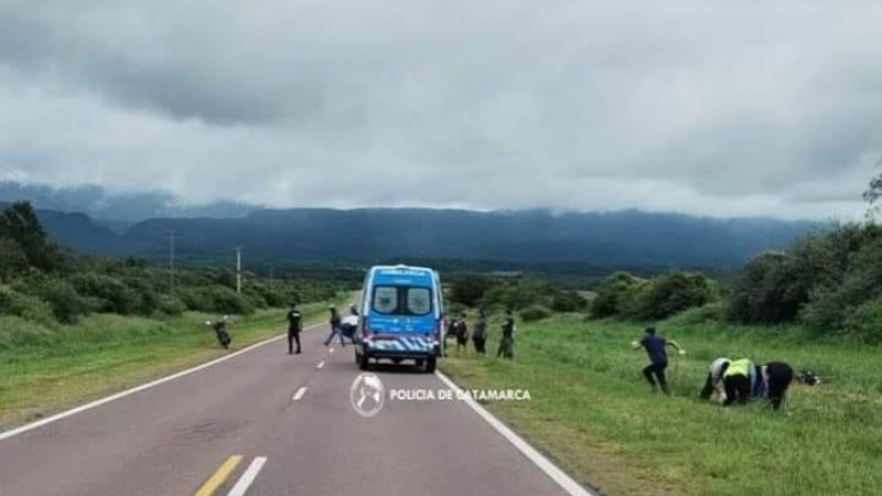 Murió un motociclista que se accidentó en Los Altos
