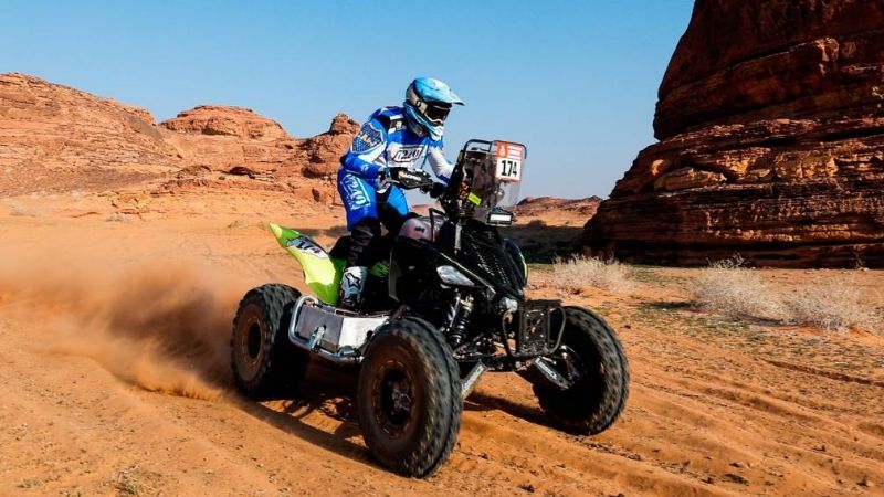 Andújar ganó la 4ta. etapa y lidera los quads