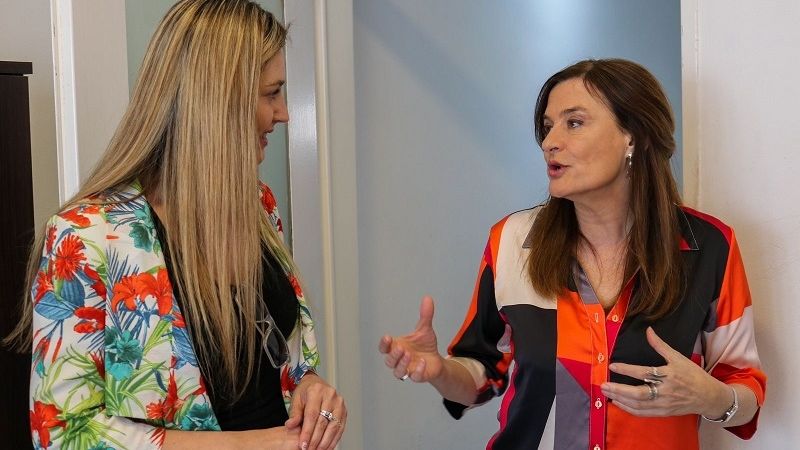 Funcionaria bonaerense visitó la municipalidad de la Capital