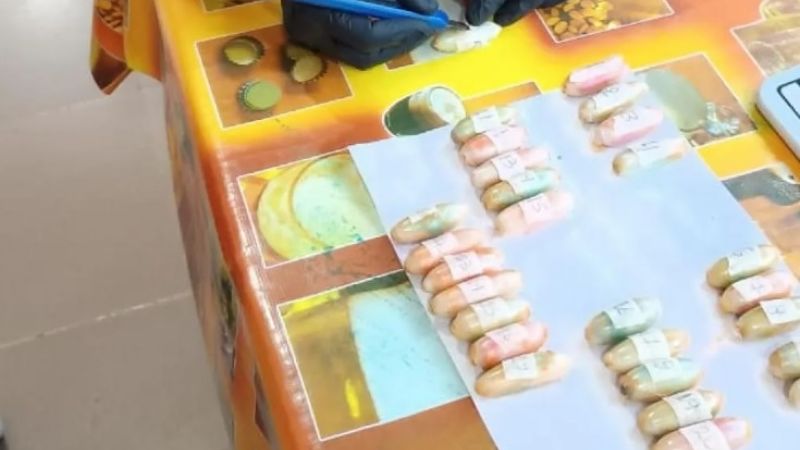Detienen a seis pasajeros que habían ingerido más de 400 cápsulas con cocaína