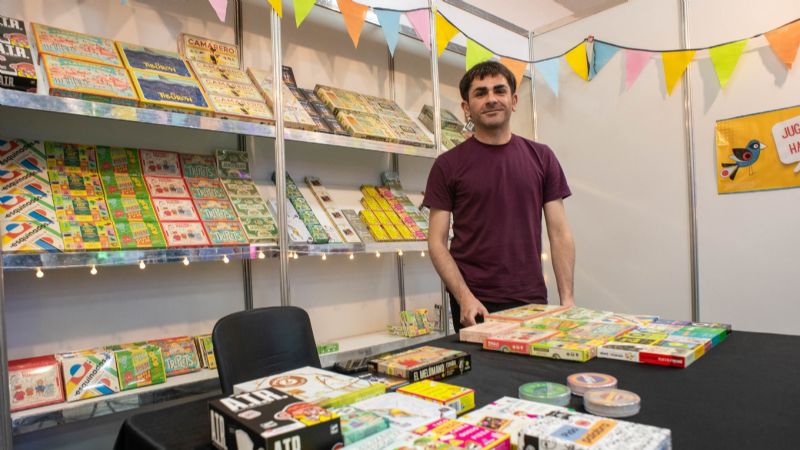 Juegos para aprender y desarrollar la creatividad en la Feria de Libro