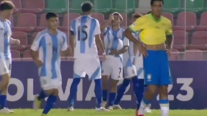 Argentina eliminó a Brasil del Sudamericano Sub15