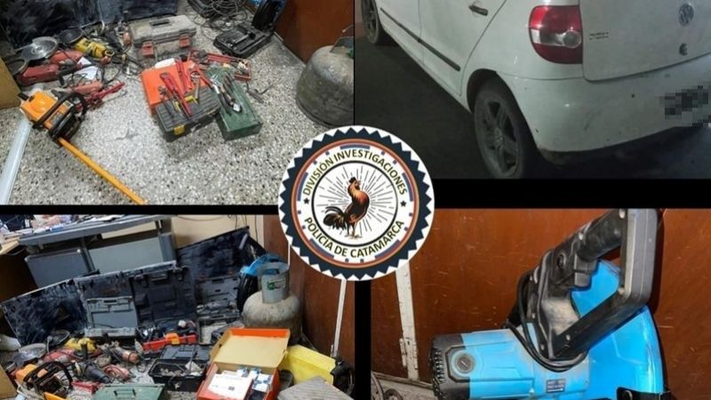 Esclarecen un millonario robo y detienen a dos personas