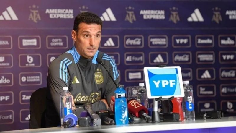 Orgullo de Scaloni por los 80 partidos en la Selección