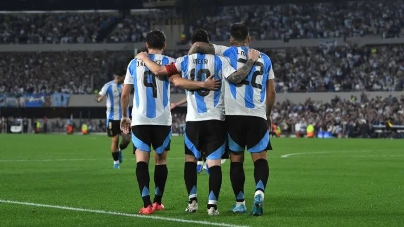 Otro acierto de Scaloni; 5 goles con Lio, Lautaro y Julián