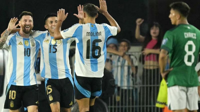 Argentina a dos triunfos de clasificar al Mundial 2026