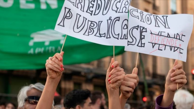 Brutal ajuste en la inversión educativa nacional: se redujo 40% en 2024