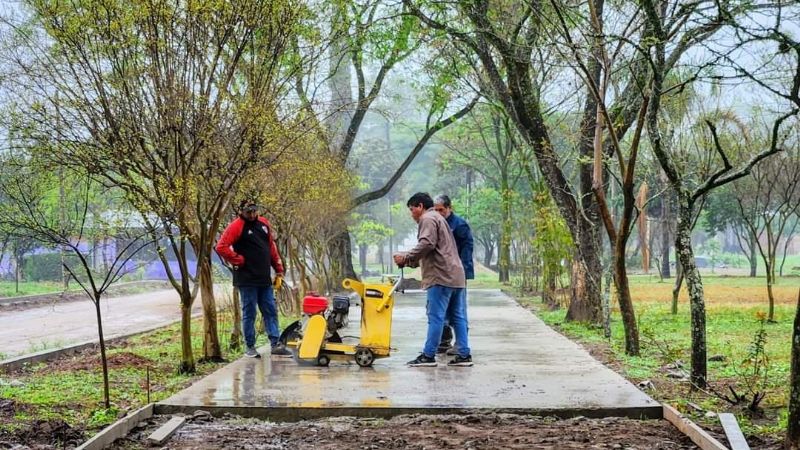 Inician las obras de remodelación en la Plaza Cerezo de Alijilán
