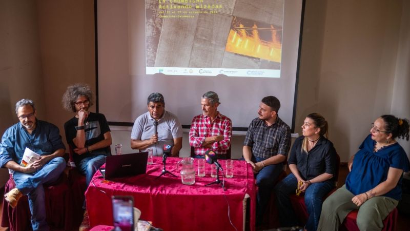 Presentaron la Semana del Arte en Chumbicha "Activando Miradas"