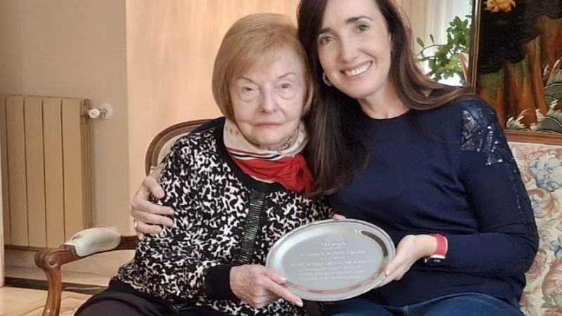 Victoria Villarruel se reunió con Isabel Perón en el Día de la Lealtad