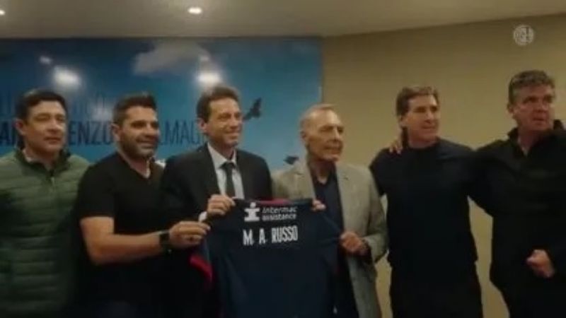 Miguel Russo ya es el DT en San Lorenzo