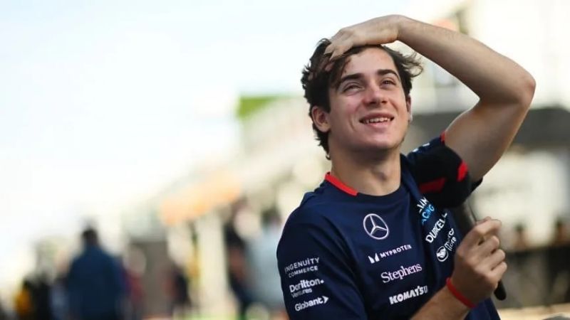 Furor por Colapinto en Austin, EE.UU.