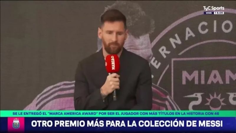 El gesto de Messi que sorprendió a Beckham