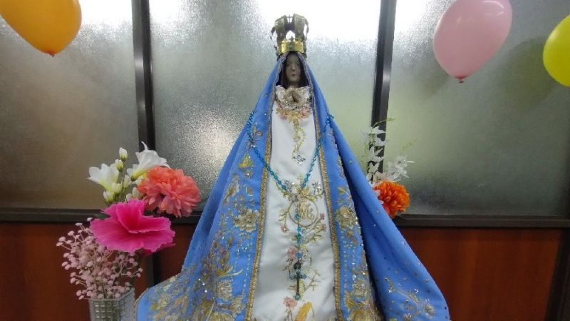 El club Vélez Sarsfield se prepara para recibir a la Virgen