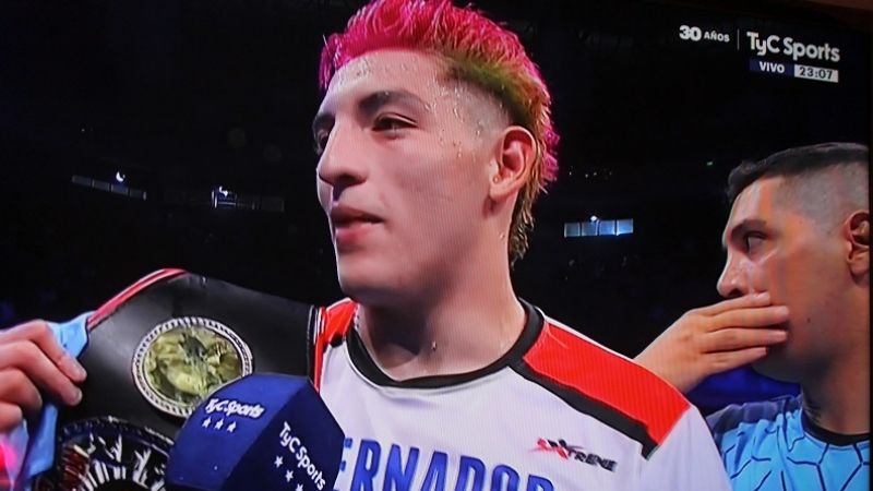 “Pacman” Corzo retuvo por KO en el 3ro.