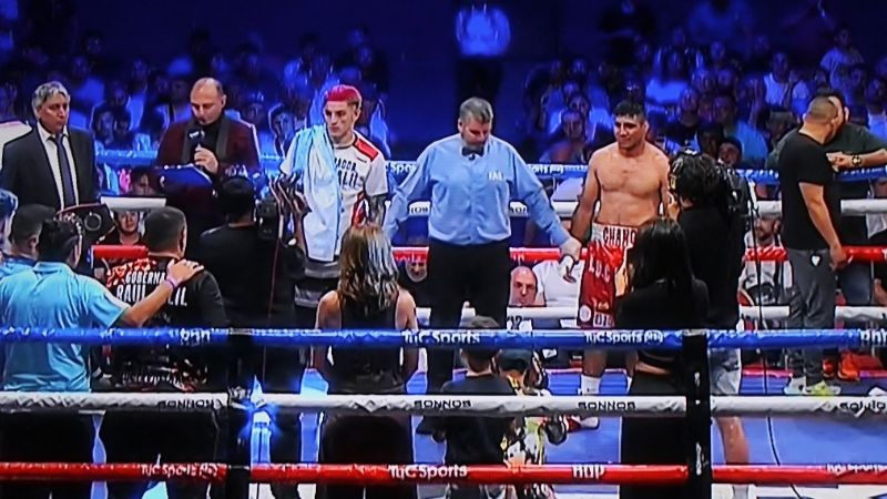 “Pacman” Corzo retuvo por KO en el 3ro.