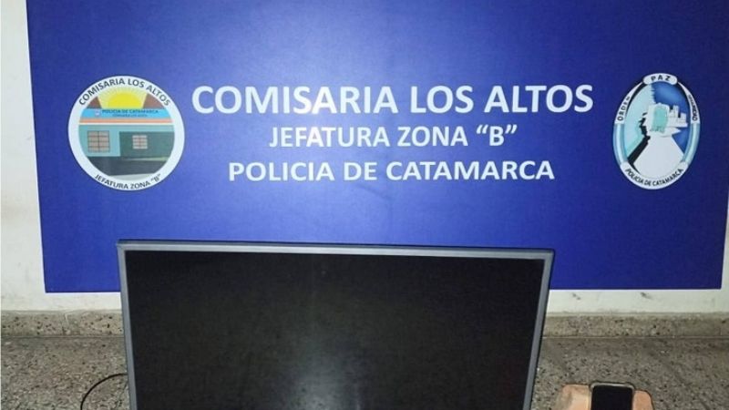 En Los Altos recuperan elementos sustraídos