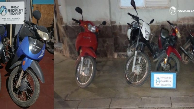 Secuestran vehículos en Tinogasta y Santa María