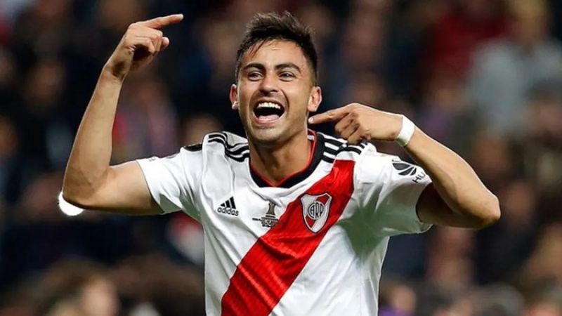 La alegría del Pity Martínez por su vuelta en River