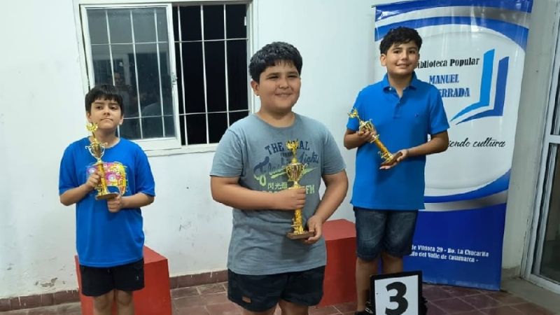 Ajedrez: Menéndez ganó el abierto "Biblioteca Manuel Ponferrada"