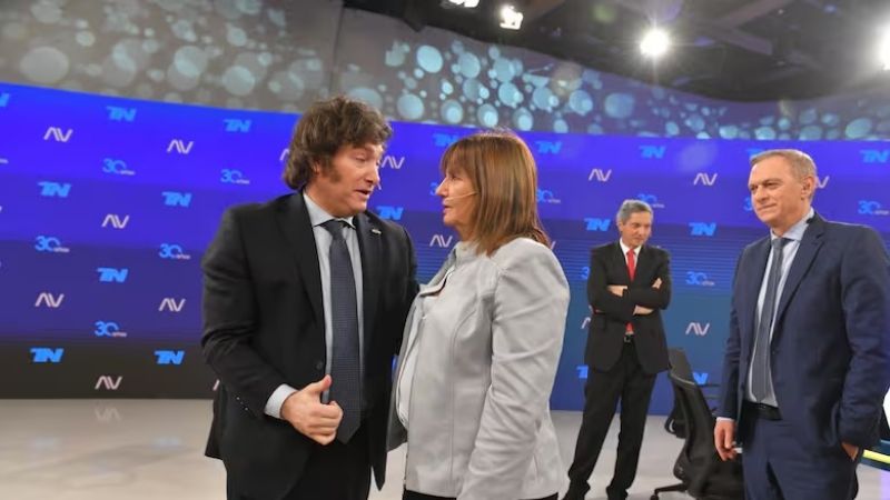 Milei “sacado” le pegó al periodista Bonelli