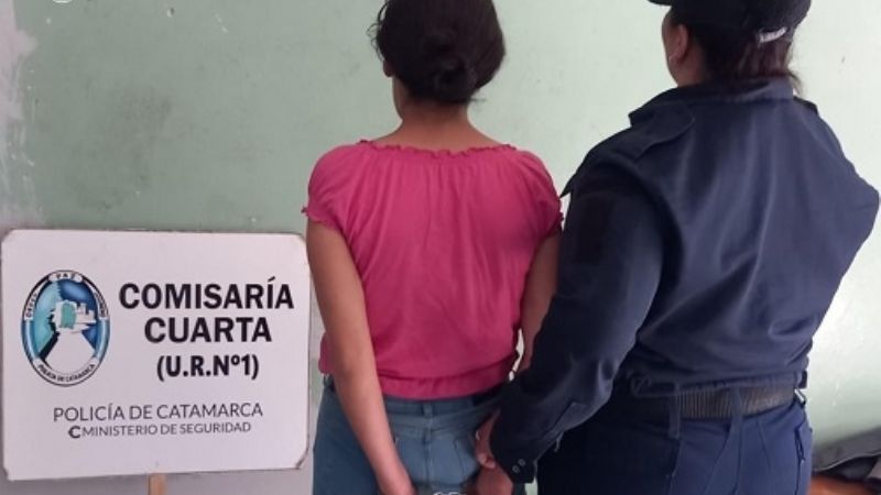 Mujer ofrecía a la venta un parlante robado