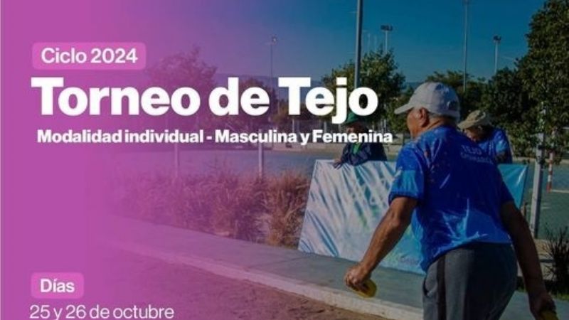 Se inaugura el Torneo Interprovincial de Tejo