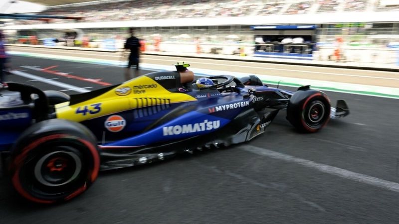 Última práctica y clasificación de Colapinto