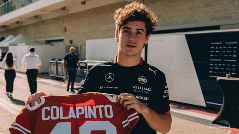 Colapinto larga a las 17 el GP de la F1 en México
