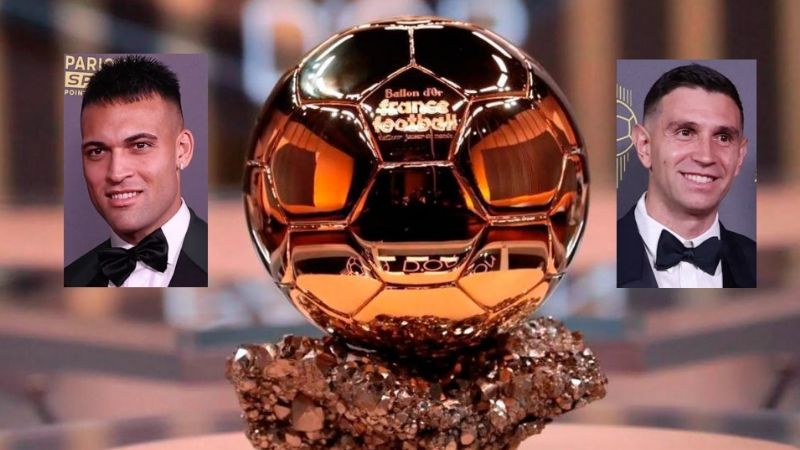 Expectativas con Lautaro y Dibu en el Balón de Oro