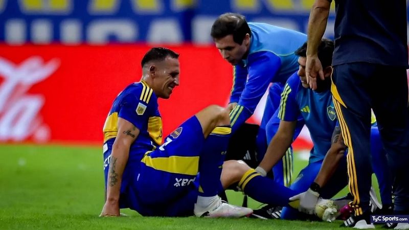 Lema sufrió una lesión importante en el tobillo