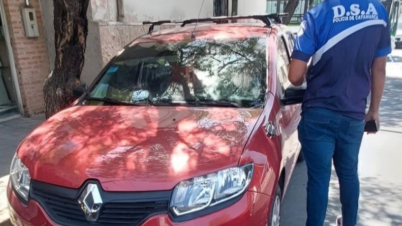 Recuperan un auto robado