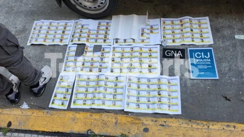 Allanamiento en Boca por entradas falsas