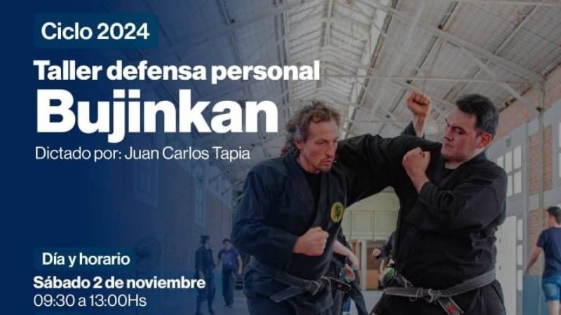 Taller gratuito de defensa personal Bujinkan