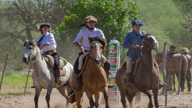 Exitoso concurso de destrezas en Caballos Criollos