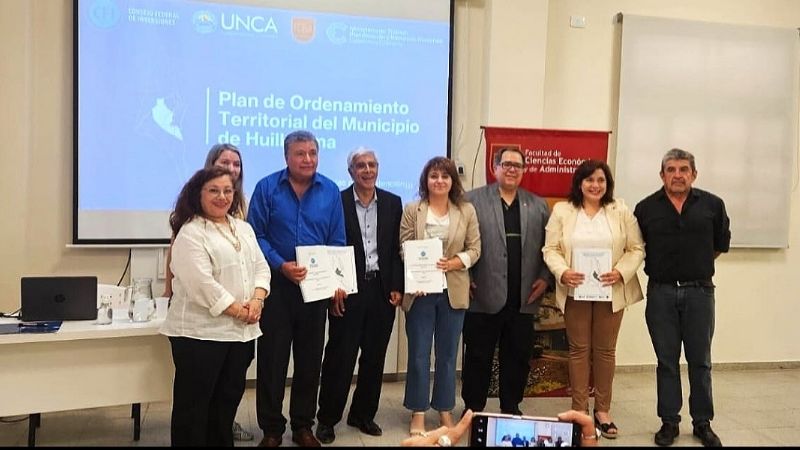 Entrega del informe Final del Plan de Ordenamiento Territorial Huillapima