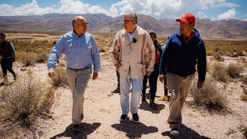 Se proyectan obras de desarrollo para las comunidades serranas de Santa María