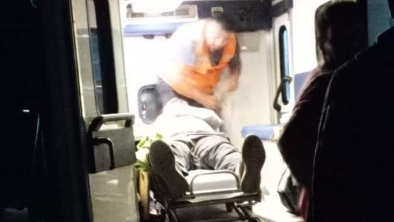 Grave accidente vial: chocó y cayó a un barranco