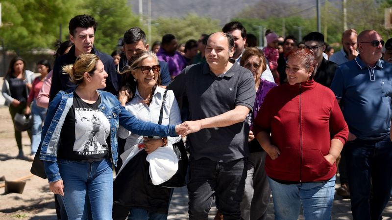 Avances en la Plaza de Los Ceibos