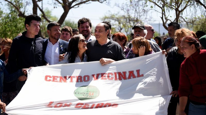 Avances en la Plaza de Los Ceibos