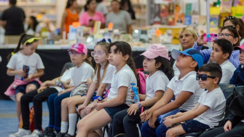 Las escuelas también se suman a la Feria del Libro