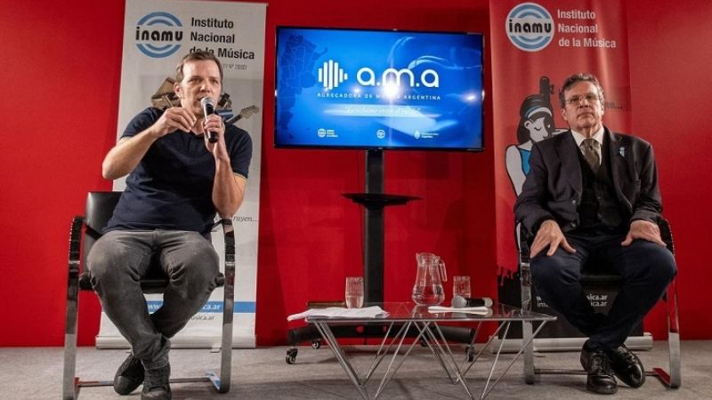 INAMU presenta la Agregadora de Música Argentina en la Feria del Libro